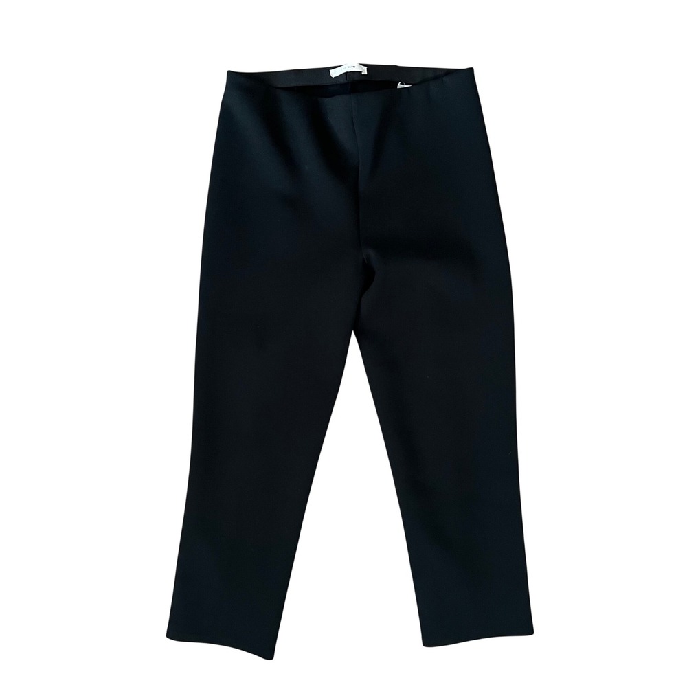 The Row Black Cropped Leggings Pants Womens Medium Minimalist Made USA